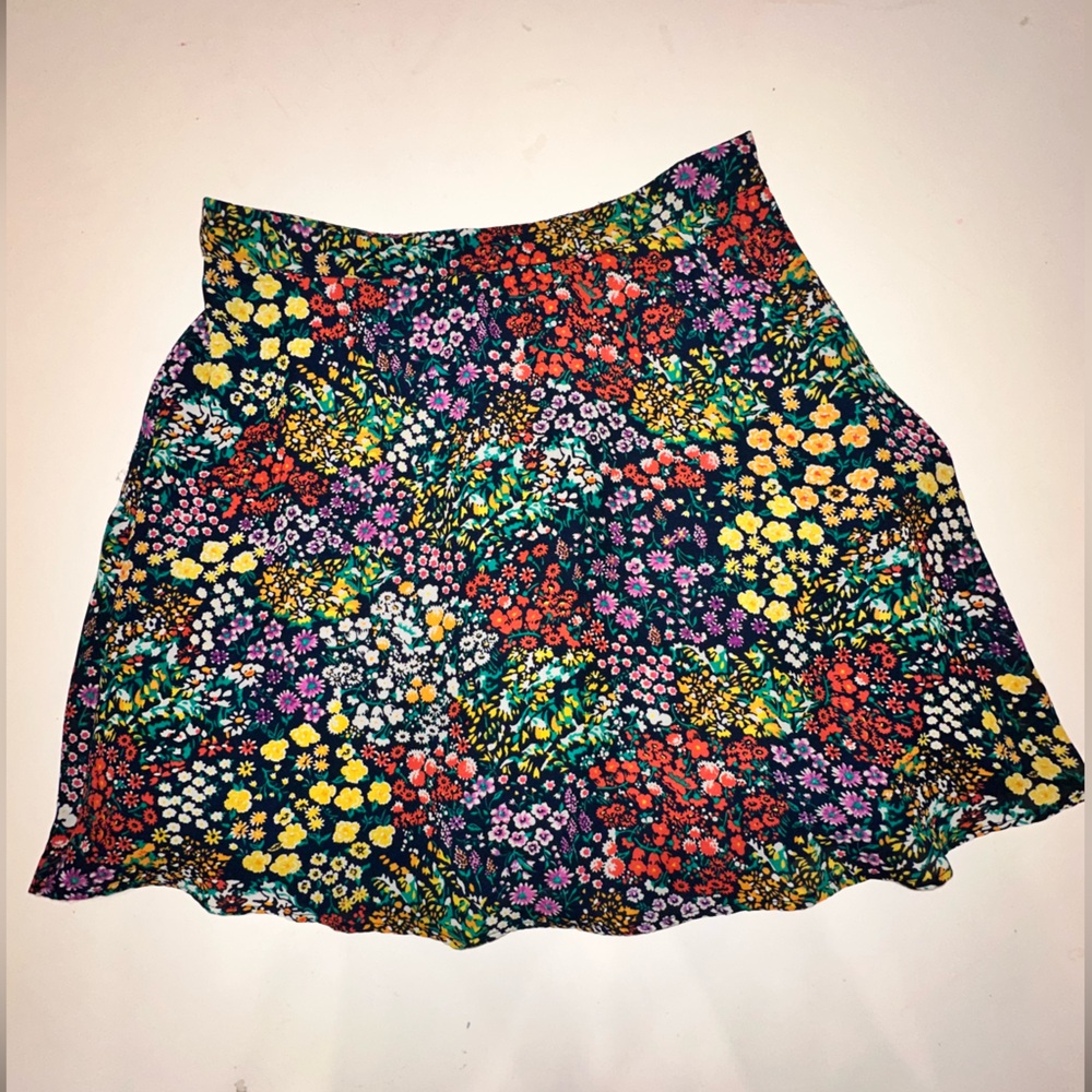 GAP Colorful Floral Skirt size 0